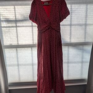 Anthropologie Catalina Midi Dress